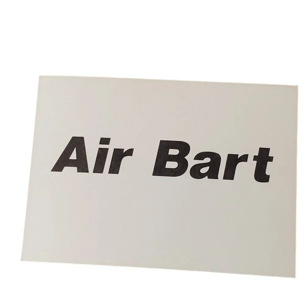 Lot of 22 '90 Broder Bart Simpson‎ Air Bart Michael Jordan Promo Cards Simpsons